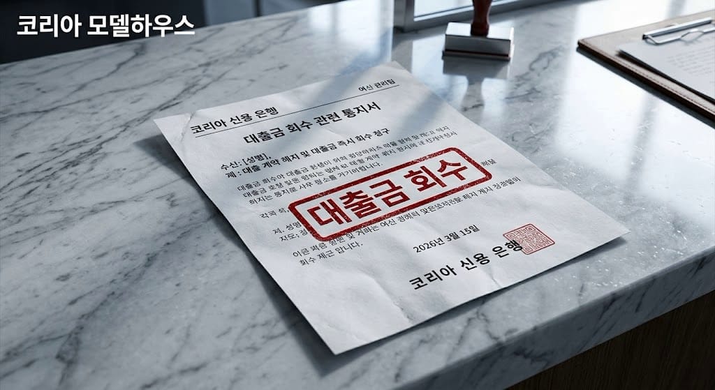 미분양 페이백 결격 사유 적발에 의거해 수탁 금융기관으로부터 중도금 대출 원리금 일시 상환 최고서를 송달받고 고립된 주 채무자