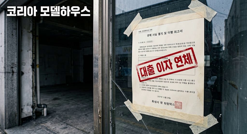 위탁 조직 야반도주 이후 상가 공실에 부과된 고율의 지연손해금 과태료 고지서와 효력이 상실된 각서