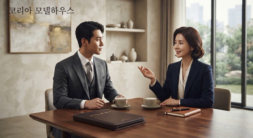 상속 전문 세무사가 주택상속 지분 취득에 따른 자산 과세 지표 서류를 점검하는 모습