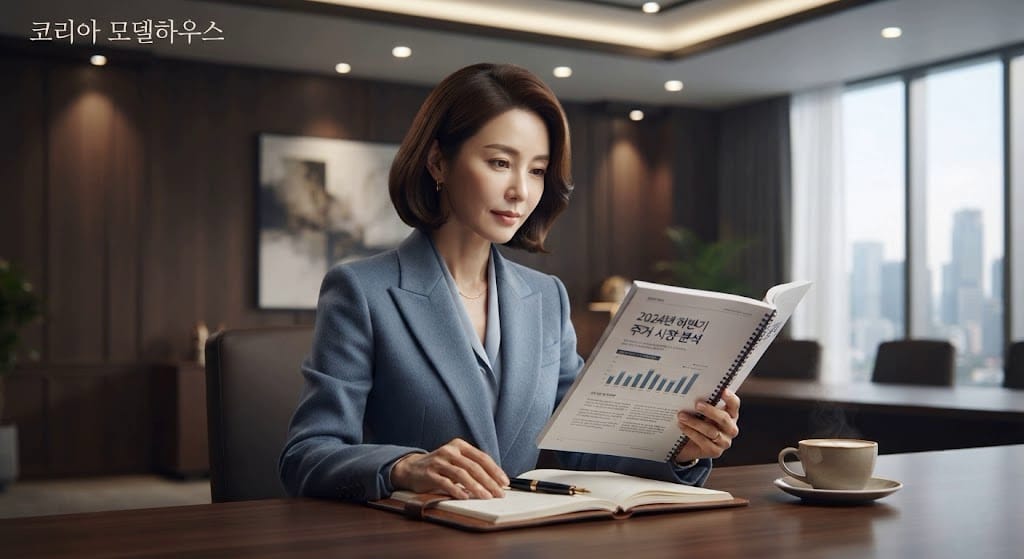 다자녀 특공 2자녀 당첨 가능성을 분석하며 모집공고문 청약 조건을 확인하는 신청자