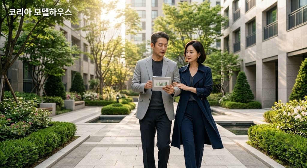 전문가가 분양권 전매 관련 자금출처 조사 및 세무 검증 서류를 확인하는 모습