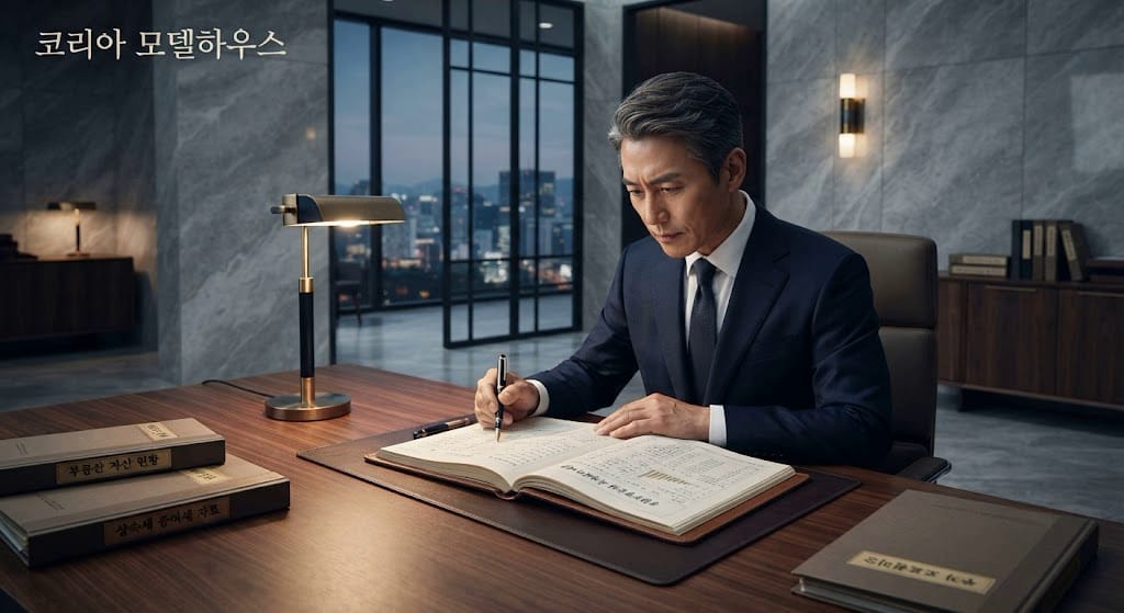 종합부동산세 과세지표 검증 및 행정 결함 추적 전문가가 부부공동명의 종부세 1주택자 특례 세액 계산 서류와 과세표준 대장을 정밀 검토하는 과정